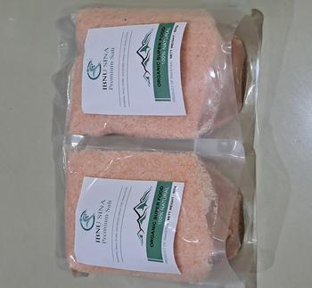 Product Review of (Asli)Garam Himalaya Ibnu Sina 1 kg Original Himalayan Pink Salt Pure Super Fine Natural Organic Premium Himalayan Salt 1kg from Tokopedia customer review 1