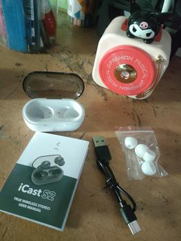 Product Review of iCast TWS S2 Headset Bluetooth 5.3 Earbuds True Wireless S2 from Tokopedia customer review 0