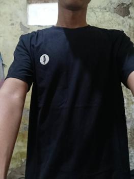 Product Review of Morwick Tshirt Kaos Pria Offshore Hitam from Tokopedia customer review 0