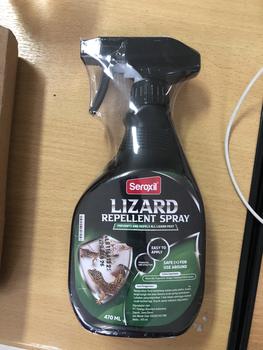 Product Review of Seroxil Pengusir Cicak / Lizard Repellent Spray 450ml from Tokopedia customer review 1