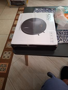Product Review of Robot Vacuum Cleaner 5 In 1 Sinar Ultraviolet Pel Lantai Otomatis Penyedot Debu Rumah from Tokopedia customer review 0