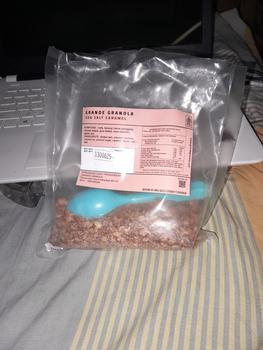Product Review of Grande granola 500 gr (SEA SALT CARAMEL) from Tokopedia customer review 0