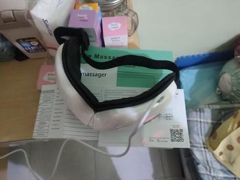 Product Review of Premium Eye Care Massager Alat Pijat Mata Alat Terapi Mata bluetooth from Tokopedia customer review 1