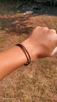 Product Review of GELANG TALI HITAM 2MM from Tokopedia customer review 0