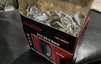 Product Review of Kawat Las Flux Core 0.8MM MIG Redbo 1kg from Tokopedia customer review 0