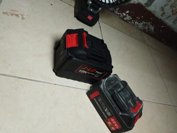 Product Review of JLD 128VF Baterai Impact Baterai Bor 88VF Makita battery Cordless 36VF from Tokopedia customer review 1