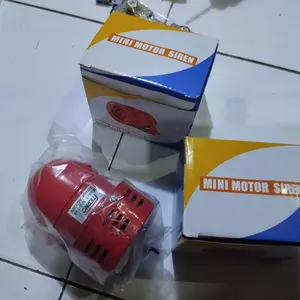 Mini Motor Sirine Sirene MS-190 MS190 220VAC 12VDC 24VDC Iterno