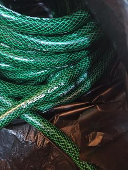 Product Review of Selang Air Benang 5/8 " Inch Tebal 3mm Koyohose (Per Meter) Biru Selang Taman Keran PVC Garden Anti Lumut from Tokopedia customer review 1