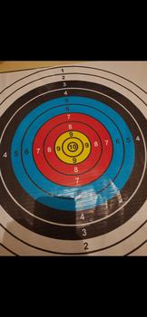 Product Review of Face Target / Print Target Panahan 50 x 50 cm / Archery from Tokopedia customer review 0