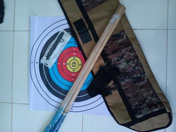 Product Review of Face Target / Print Target Panahan 50 x 50 cm / Archery from Tokopedia customer review 0