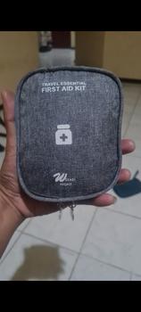 Product Review of Tas Obat P3K Medical First Aid Kit Travel Medicine Anti Air HAISUNNY from Tokopedia customer review 0