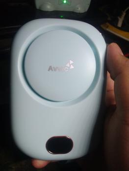 Product Review of Avvic Kipas Angin Mini Portable AVVIC DQ203 ICE BLUE dengan Baterai Rechargeable dan Display Digital from Tokopedia customer review 0