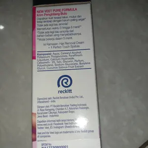 Veet Hair Removal Cream Normal Skin 25 Gr - Perontok Bulu Kulit Normal