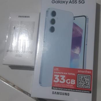 Product Review of Samsung Galaxy A55 5G 8/256GB + 12/256GB Garansi Resmi Sein 1 Tahun from Tokopedia customer review 3