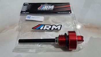 Product Review of ARM Tutup Oli Universal TWO TONE  Motorcycle Gold Kendaraan from Tokopedia customer review 0