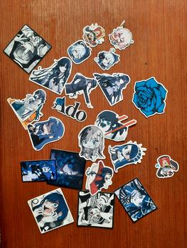 Product Review of Stiker Pack Ado Premium, Sticker Anime Waterproof from Tokopedia customer review 0