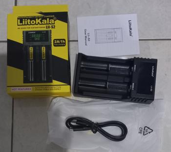 Product Review of LiitoKala Lii-S2 CHARGER BATERAI USB 2 SLOT 14500 18650 26650 2A Li-Ion Ni-MH from Tokopedia customer review 1