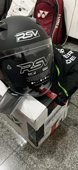 Product Review of HELM Half Face RSV SV300 BLACK DOFF Motorcycle from Tokopedia customer review 2