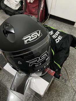 Product Review of HELM Half Face RSV SV300 BLACK DOFF Motorcycle from Tokopedia customer review 3