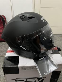 Product Review of HELM Half Face RSV SV300 BLACK DOFF Motorcycle from Tokopedia customer review 0