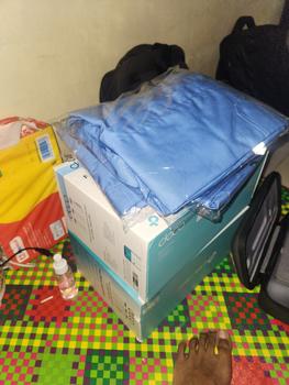 Product Review of Seragam Kerja, Baju Industri, Baju Lapangan, Baju Safety Lengan Panjang, Baju Safety Proyek, Seragam Proyek, Kemeja Safety Abu Biru Bordir Merah Putih Wearpack from Tokopedia customer review 0