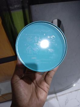Product Review of COD Set Benang Alat Jahit Kotak Besi Bulat dilengkapi Dengan 12 Warna  Pilihan Set Jarum Gunting Perlengkapan from Tokopedia customer review 2