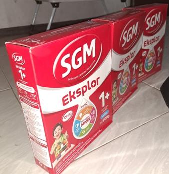 Product Review of SGM Eksplor 1 Plus Vanila Susu Box 900g 900 g from Tokopedia customer review 0