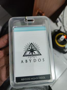 Product Review of Student ID Card / Name Tag Blue Archive / Arsip Biru from Tokopedia customer review 0