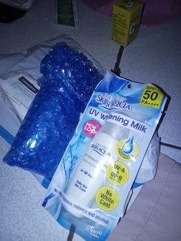 Product Review of Skin Aqua UV Whitening Milk 40g (144531) from Tokopedia customer review 0