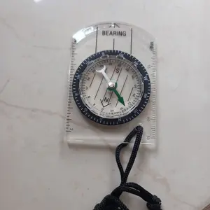 Kompas Mini EPICA Skala Mistar Kecil Kompas Penggaris navigasi Peta Survival