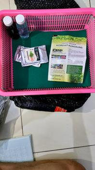 Product Review of INFARM - Paket Kit Hidroponik Rakit Apung Kangkung Bak Persegi Daun Kotak from Tokopedia customer review 1
