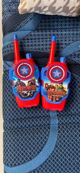 Product Review of MAINAN WALKIE TALKIE SPIDERMAN SET / MAINAN ANAK WALIKE TALKIE HT from Tokopedia customer review 0