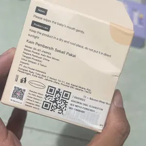 Sakumini Baby Oral Cleaner Finger Wipes Pembersih Lidah Gigi Mulut Bayi Perawatan