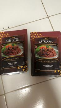 Product Review of Santapan Minang Paket Salero Dua Rendang Daging Sapi from Tokopedia customer review 0