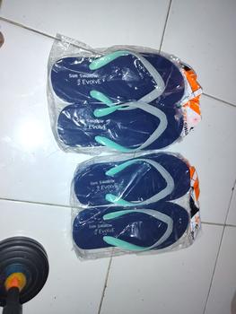 Product Review of Pria Sandal Jepit Jumbo Sun Swallow Evolve 10.5 dan 11.5 Sendal Karet Hitam Cowok from Tokopedia customer review 0
