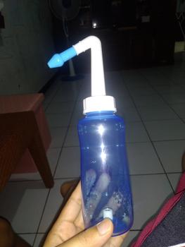 Product Review of Botol Nasal Pembersih Hidung Alat pencuci Hidung Wash Clean Nasal Nose Cleaning Cleanser from Tokopedia customer review 0