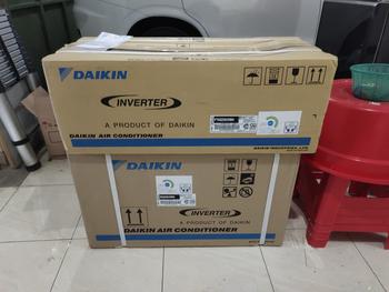 Product Review of DAIKIN AC SPLIT FLASH INVERTER FTKQ25UVM4 1PK from Tokopedia customer review 0