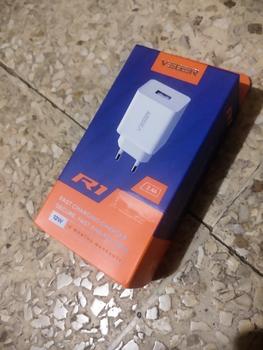 Product Review of VEGER Wall Charger R1 Single Port USB Output 2.4A from Tokopedia customer review 0