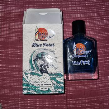 Product Review of Bali Surfers Perfume Blue Point For Him Blue Point For Her from Tokopedia customer review 0