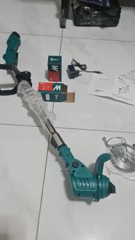 Product Review of Mesin Potong Rumput Baterai Cordless Mailtank SH226A 12volt Gress Trimmer Berkualitas dengan 2 Baterai from Tokopedia customer review 0