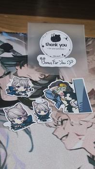 Product Review of Stiker Pack Ado Premium, Sticker Anime Waterproof from Tokopedia customer review 1