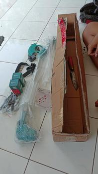 Product Review of Mesin Potong Rumput Baterai Cordless Mailtank SH226A 12volt Gress Trimmer Berkualitas dengan 2 Baterai from Tokopedia customer review 0
