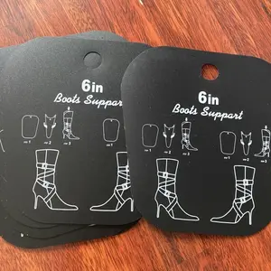 Menjaga Sepatu Boot Bentuk Tabung 1Pasang-Holder Potong Sepatu Boots
