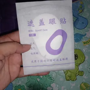 Eye Patch Tutup Mata Lazy Eye Mata Malas 10 Pcs Steril Non-Woven Treatment Amblyopia
