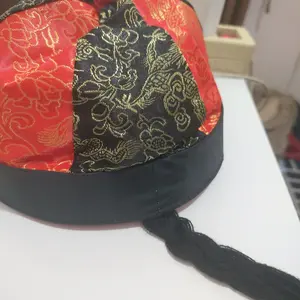 Topi Imlek Sincia / Topi Cheong Sam Ada Ekor Rambut Anak dan Dewasa