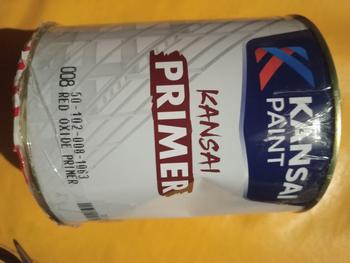 Product Review of Cat Dasar Besi Kansai Zinc Chromate / Zinc Phosphate Primer 1 Kg from Tokopedia customer review 3