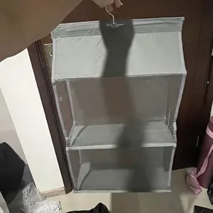 Halu Rak Tas Gantung 6 & 8 Susun Bag Organizer Polos HDK301