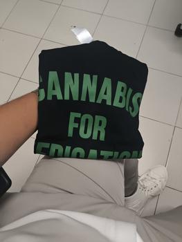 Product Review of Weedan - Cannabis For - Double Layers Long Sleeve Vintage from Tokopedia customer review 0