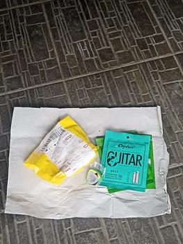Product Review of Orphee RX SET Senar GItar Elektrik Ukuran 9 10 11 RX15 RX17 RX19 RX15-C from Tokopedia customer review 2