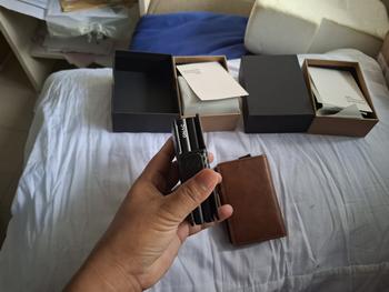 Product Review of DNAC Twin Wallet Card Holder RFID Dompet Kartu Minimalis from Tokopedia customer review 1